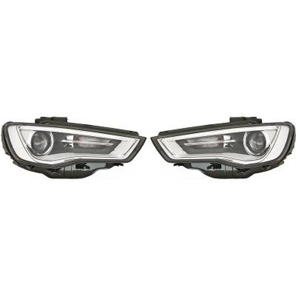 Kit de projecteurs principaux pour Audi