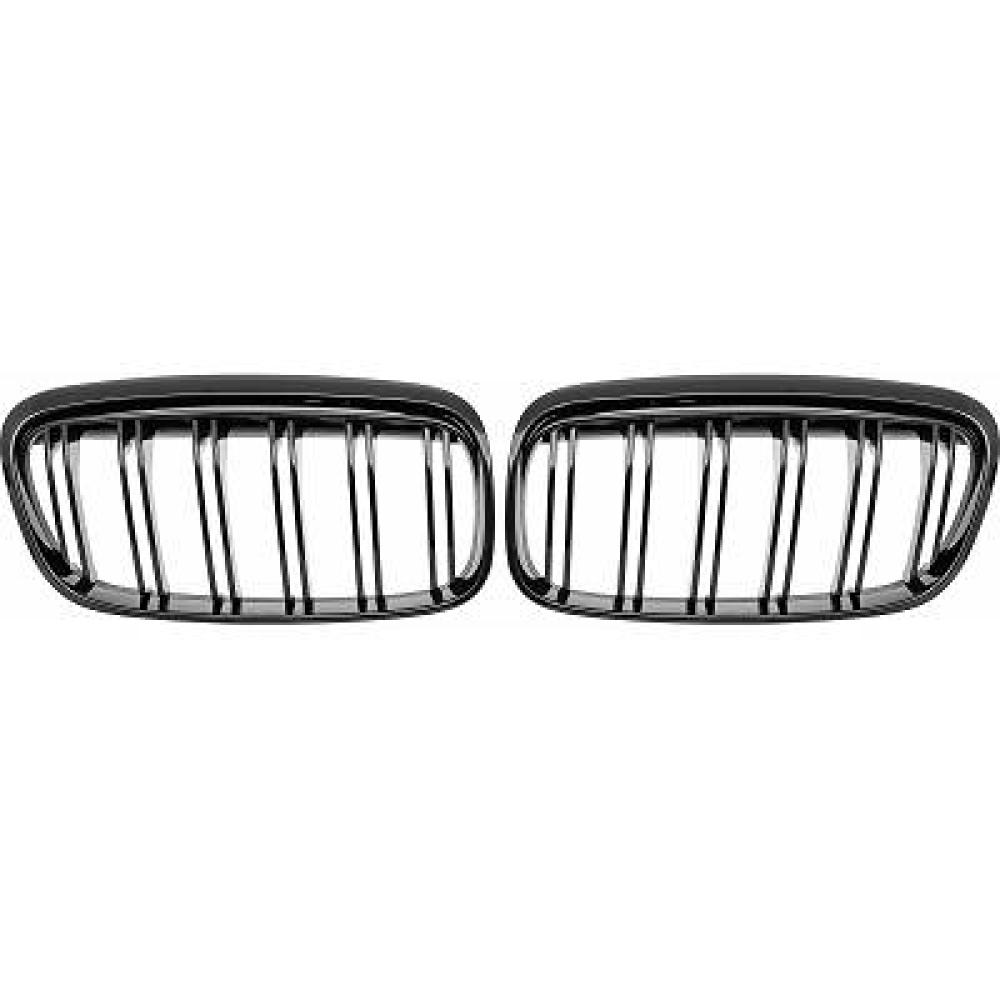 Elément insertable, grille de radiateur pour BMW