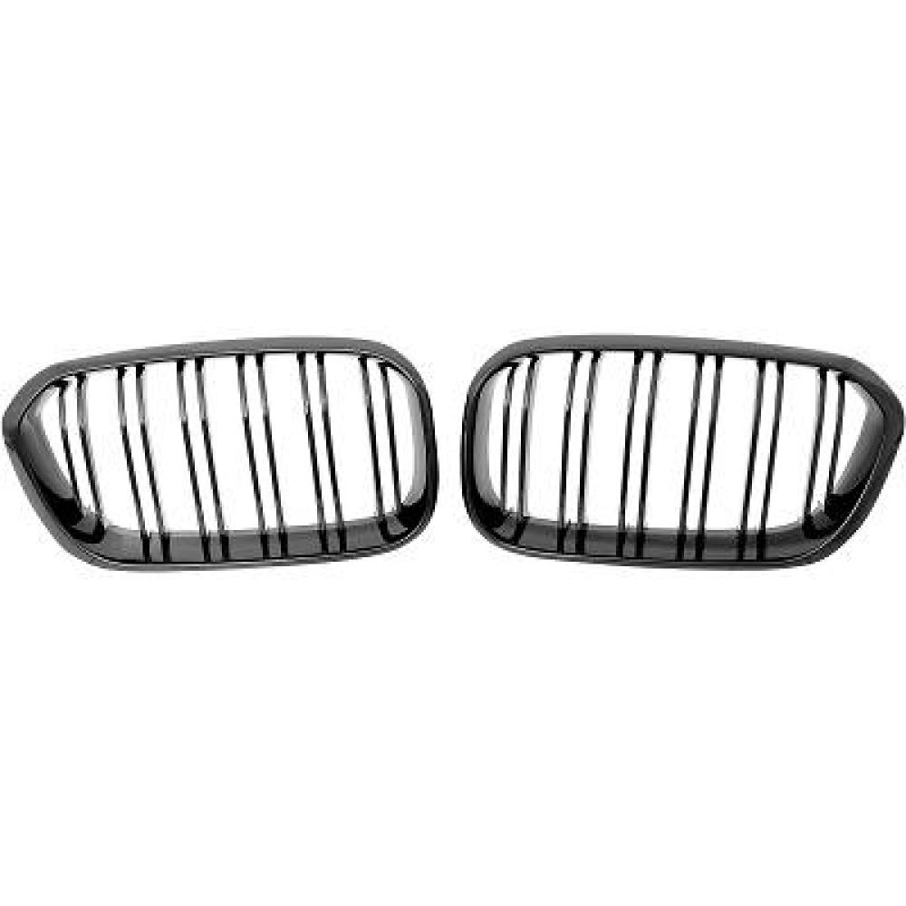 Elément insertable, grille de radiateur pour BMW