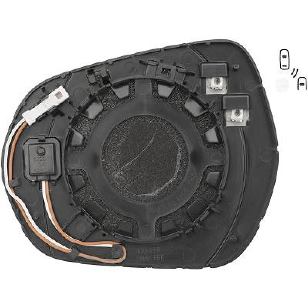 Glaces de retroviseur pour Ford