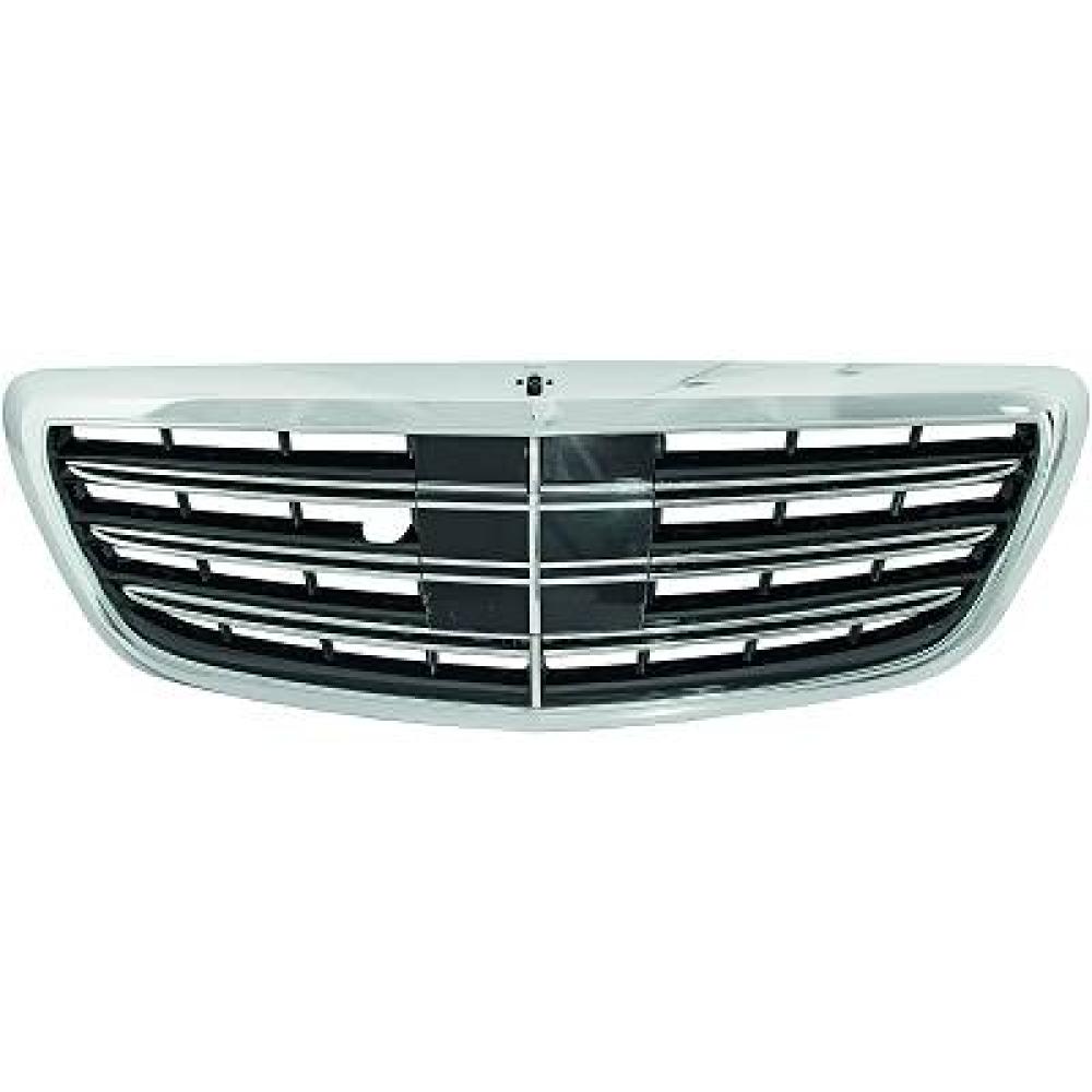 Elément insertable, grille de radiateur pour Mercedes