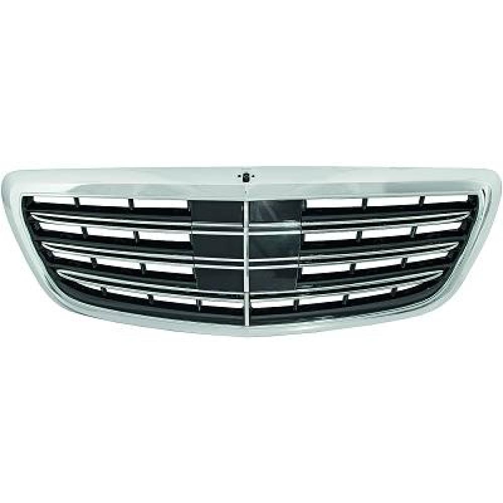 Elément insertable, grille de radiateur pour Mercedes