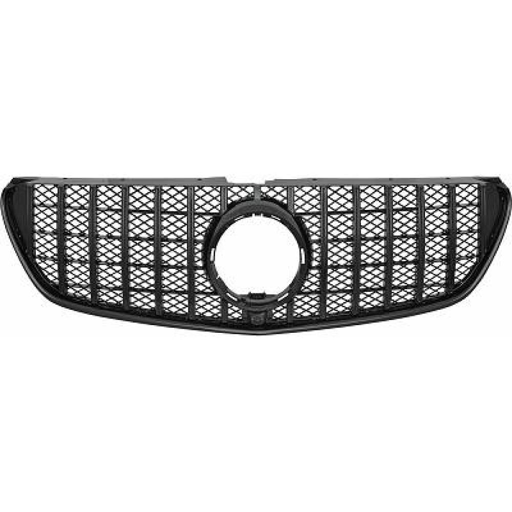 Elément insertable, grille de radiateur pour Mercedes