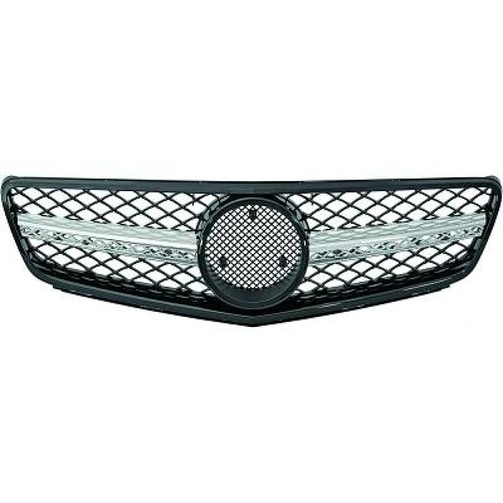 Elément insertable, grille de radiateur pour Mercedes