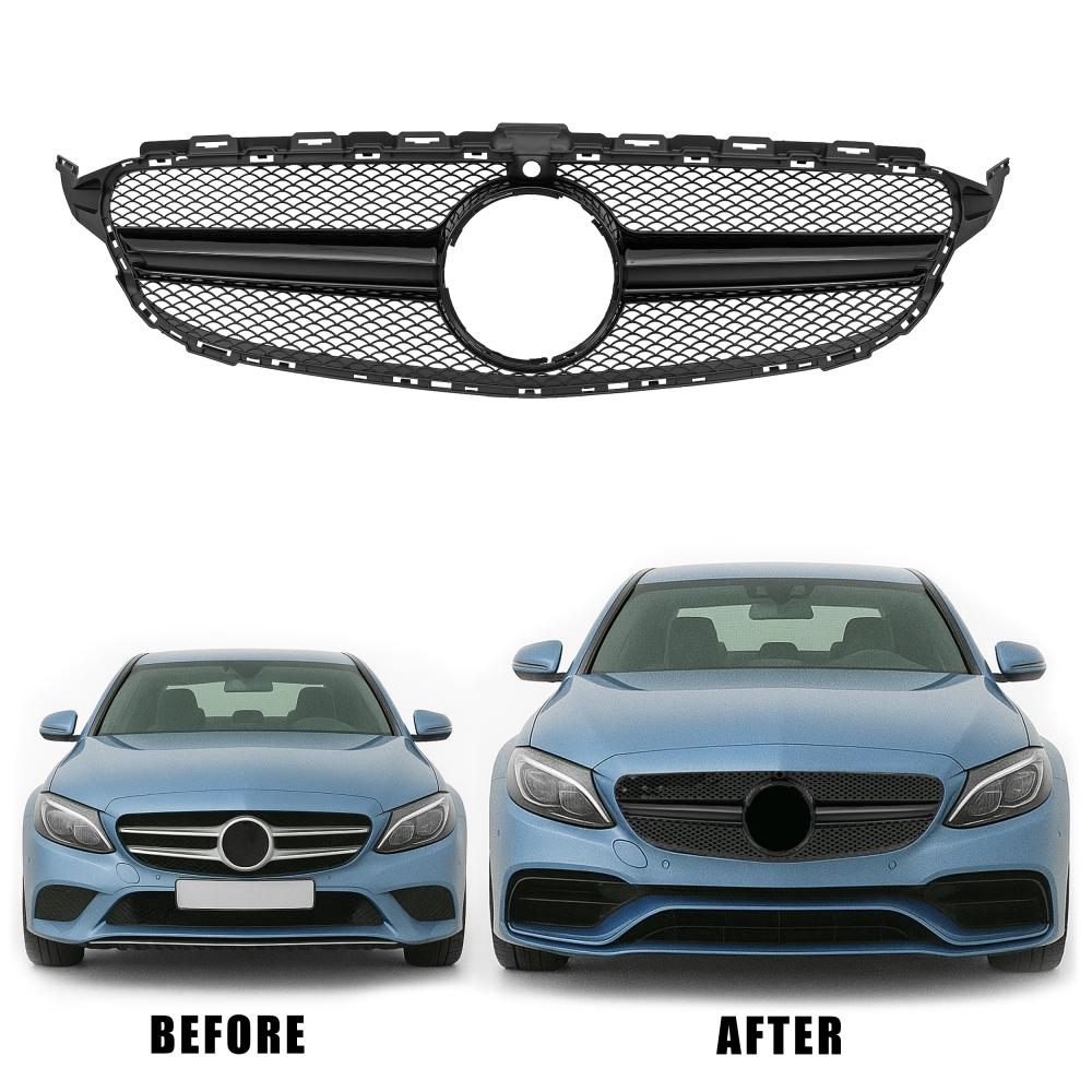 Grille de radiateur pour Mercedes