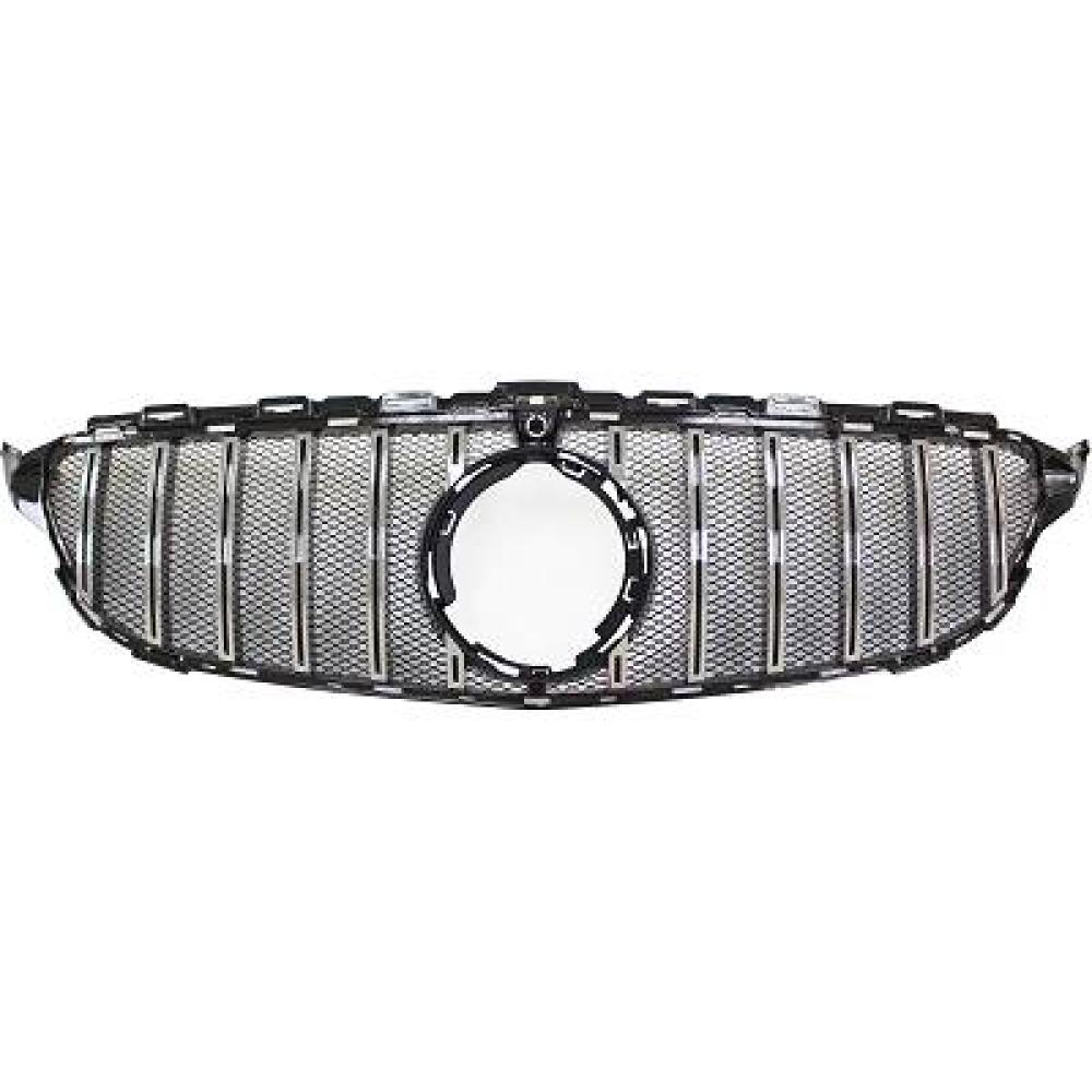 Elément insertable, grille de radiateur pour Mercedes