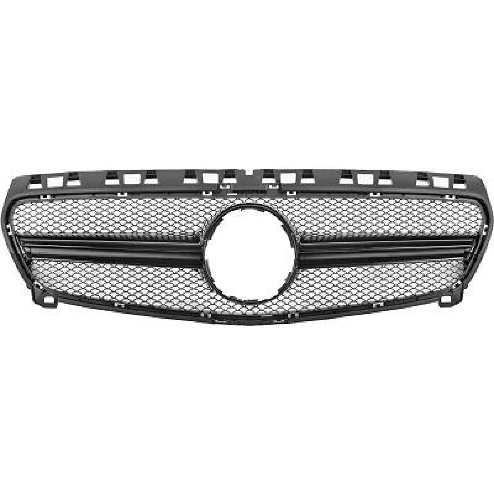 Elément insertable, grille de radiateur pour Mercedes