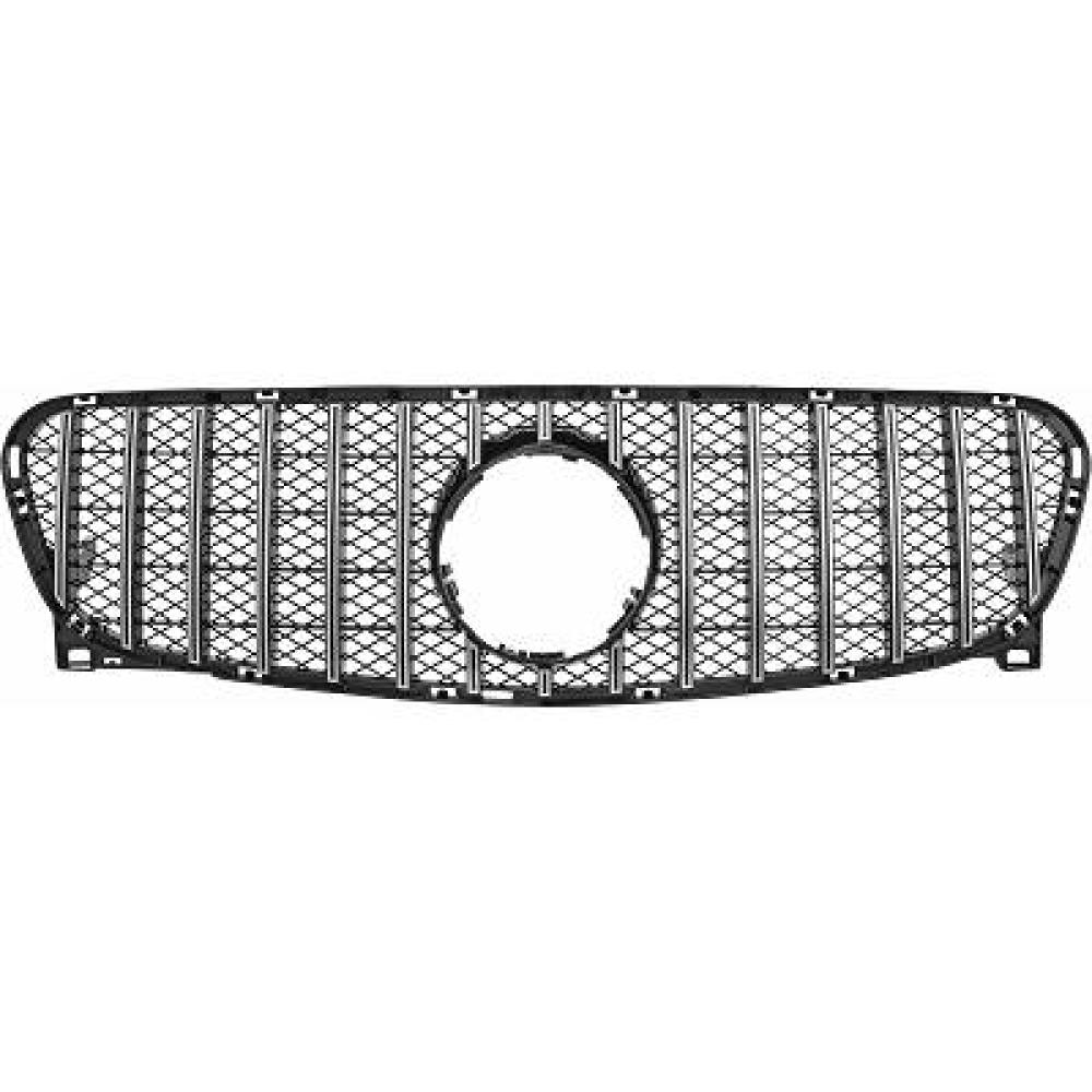 Elément insertable, grille de radiateur pour Mercedes