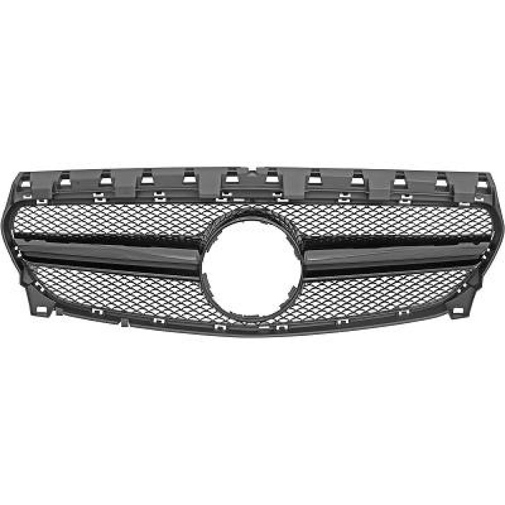 Elément insertable, grille de radiateur pour Mercedes