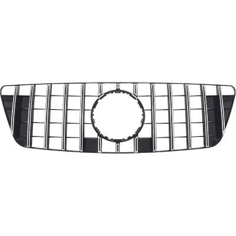 Elément insertable, grille de radiateur pour Mercedes