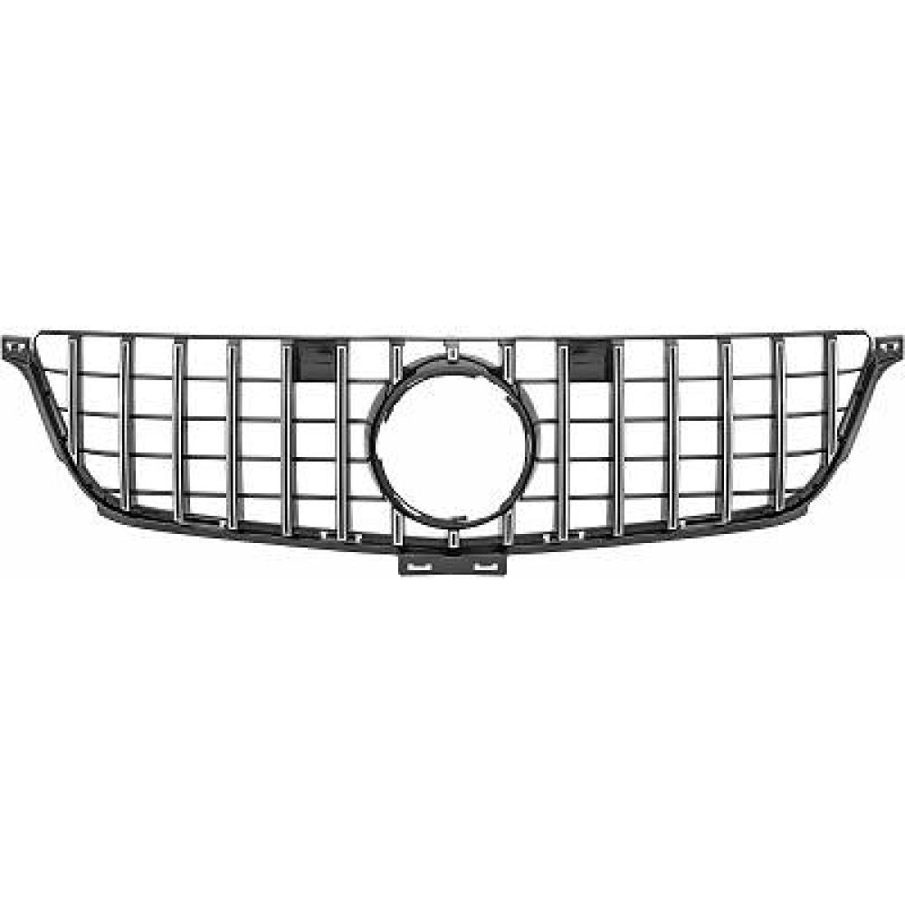 Elément insertable, grille de radiateur pour Mercedes