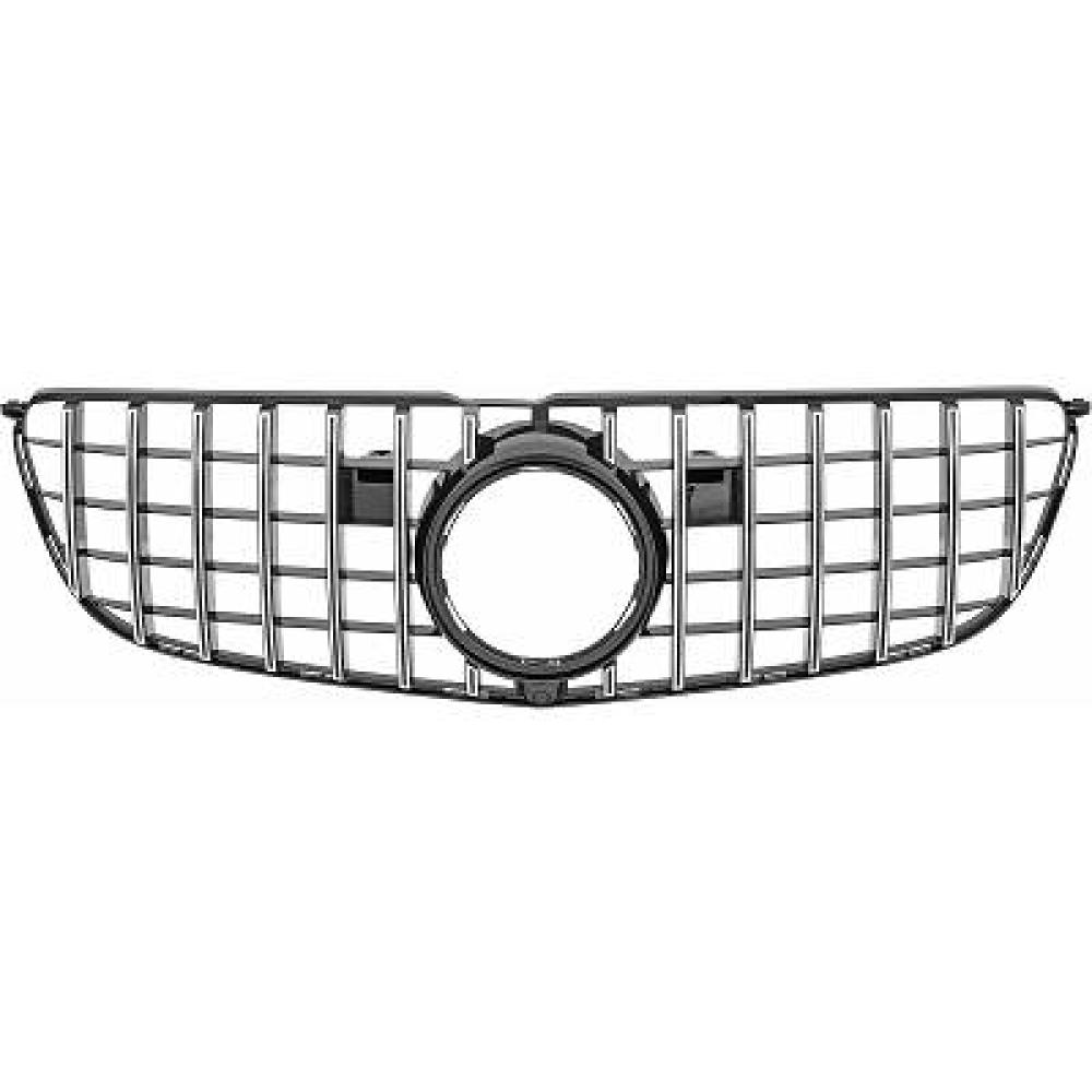 Elément insertable, grille de radiateur pour Mercedes