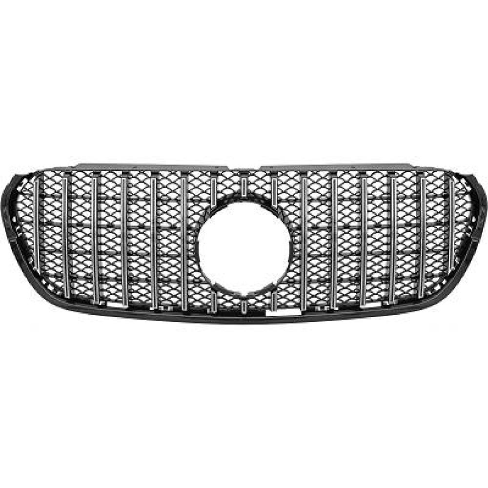 Elément insertable, grille de radiateur pour Mercedes
