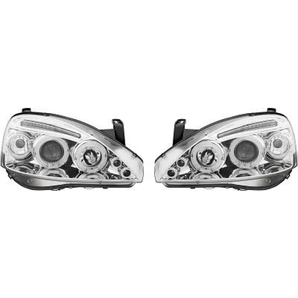 Kit de projecteurs principaux pour Opel