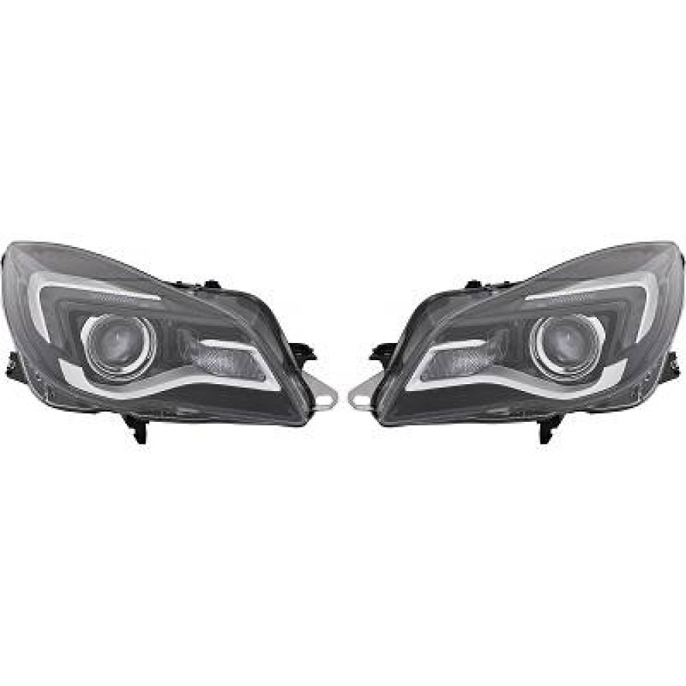 Kit de projecteurs principaux pour Opel