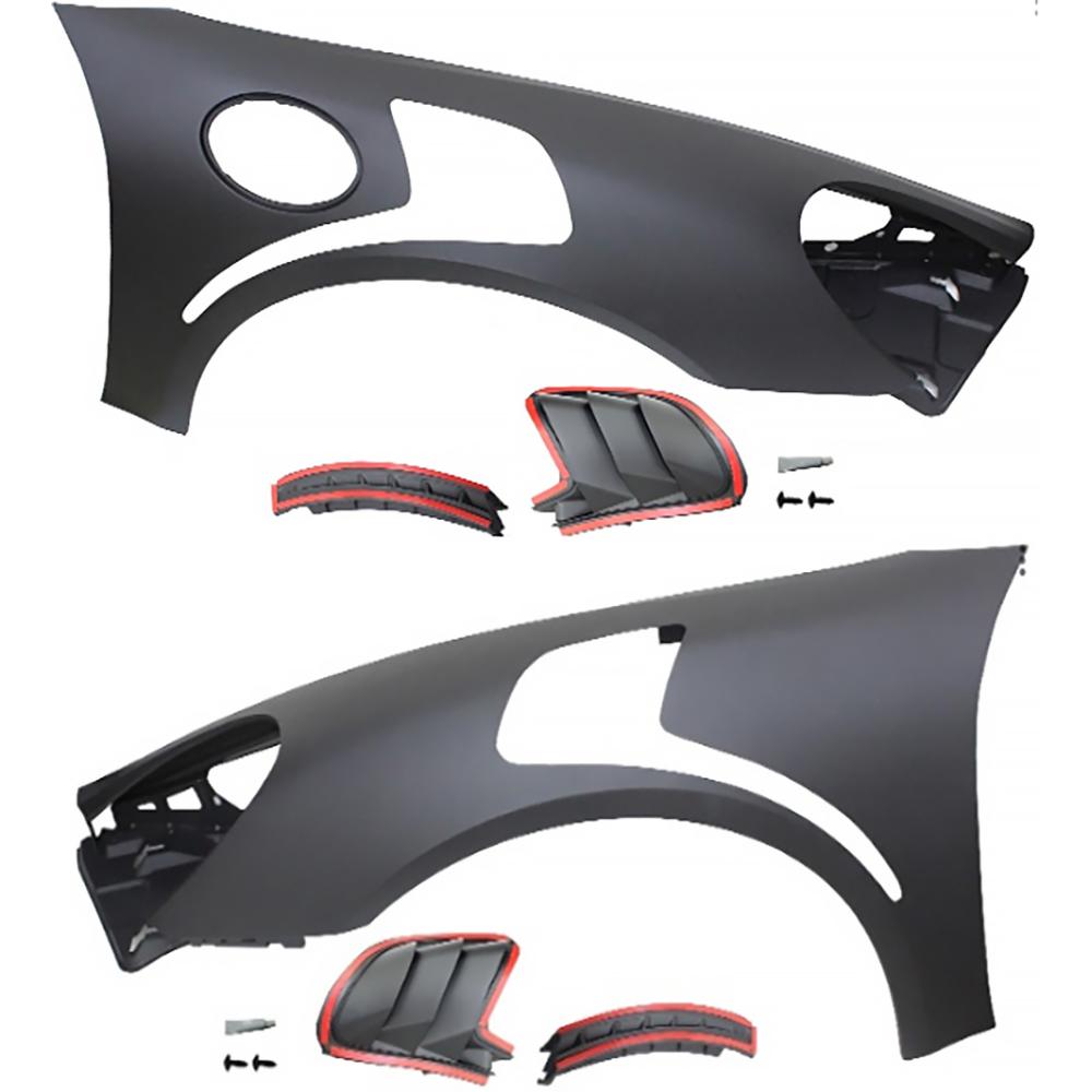 Baguette et bande protectrice, aile pour Porsche