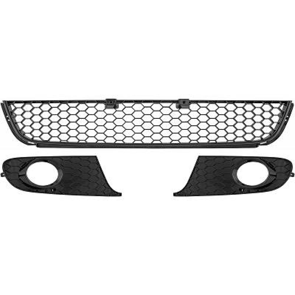 Grille de ventilation, pare-chocs pour Volkswagen