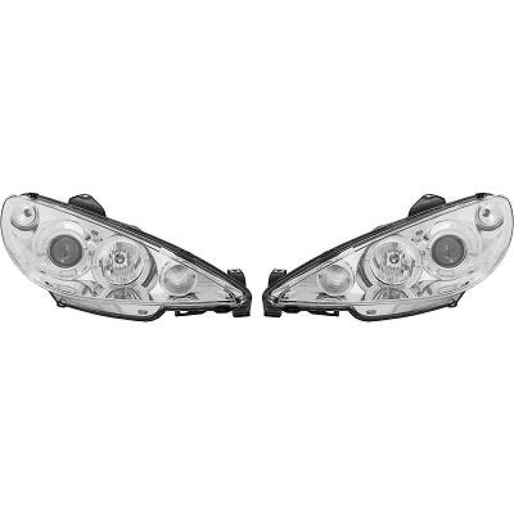Kit de projecteurs principaux pour Peugeot