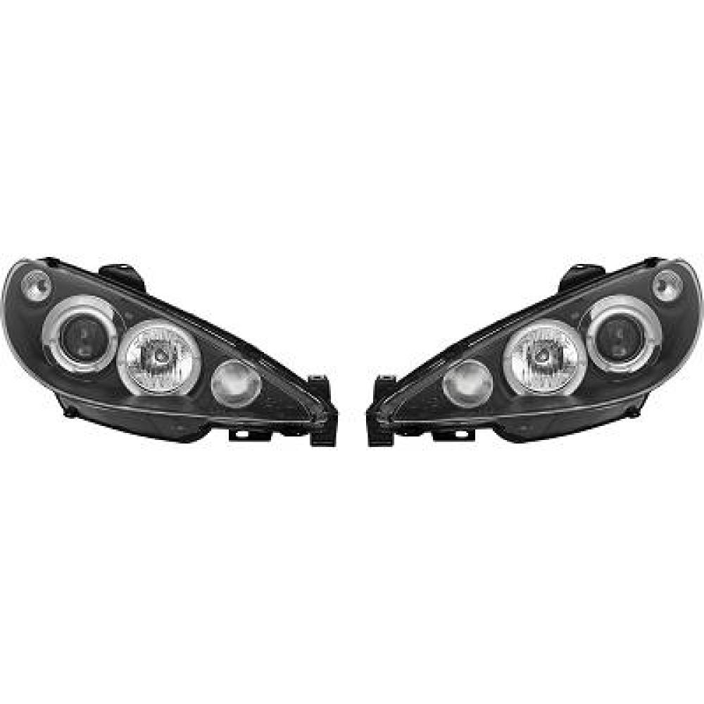 Kit de projecteurs principaux pour Peugeot