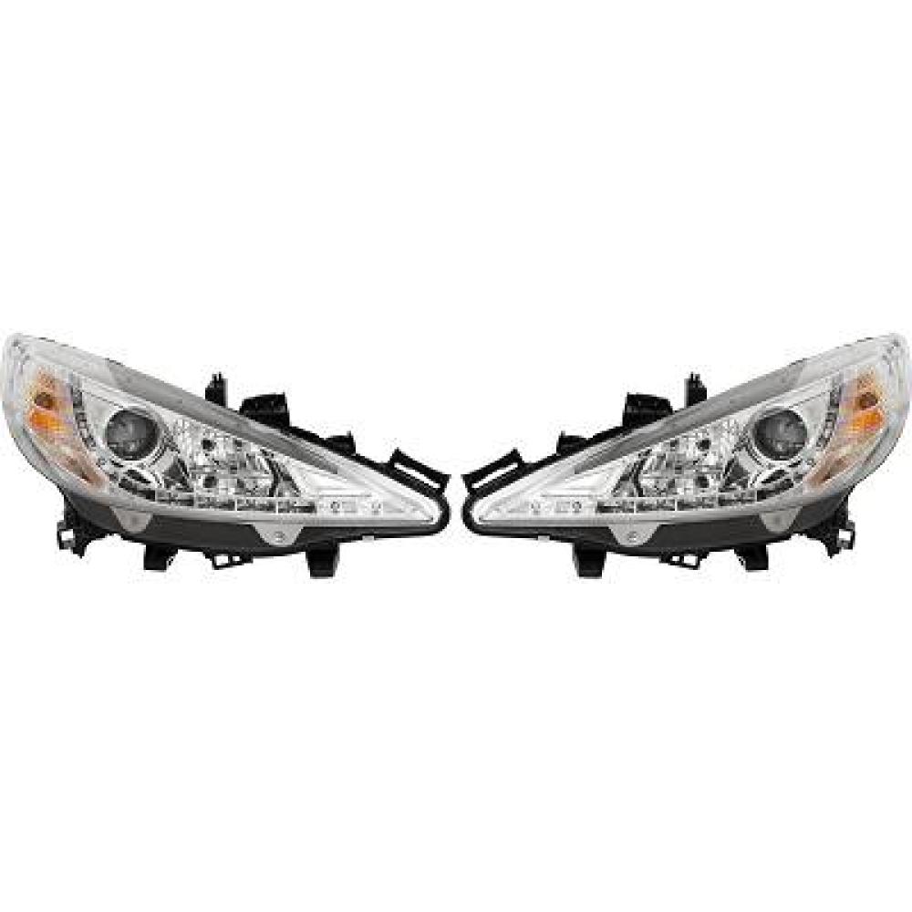 Kit de projecteurs principaux pour Peugeot