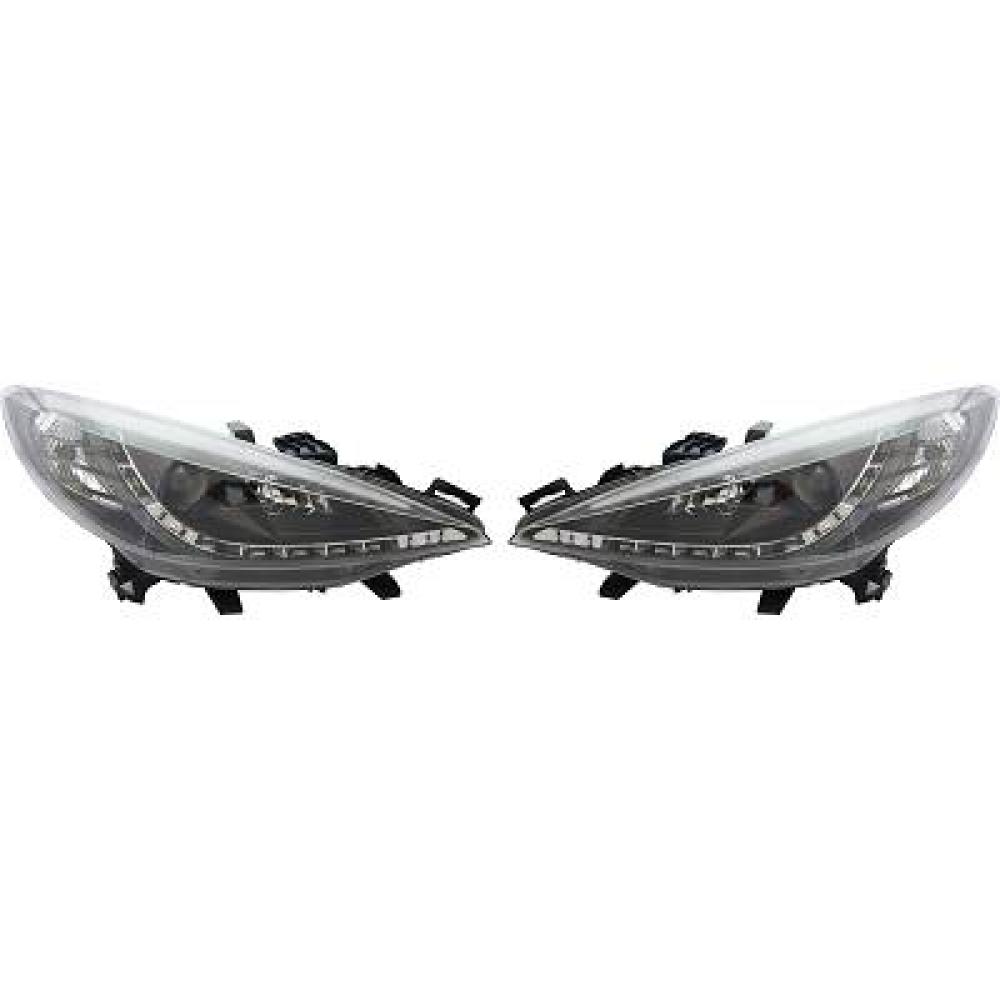 Kit de projecteurs principaux pour Peugeot