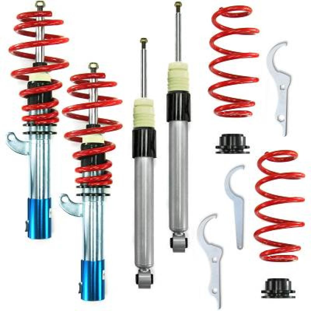 Jeu de suspensions, ressorts/amortisseurs pour Audi