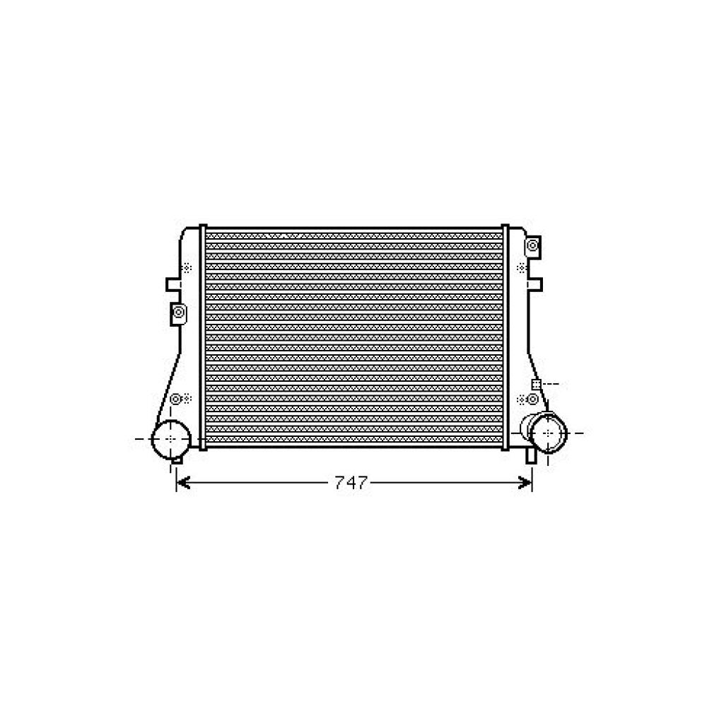 Intercooler pour Audi