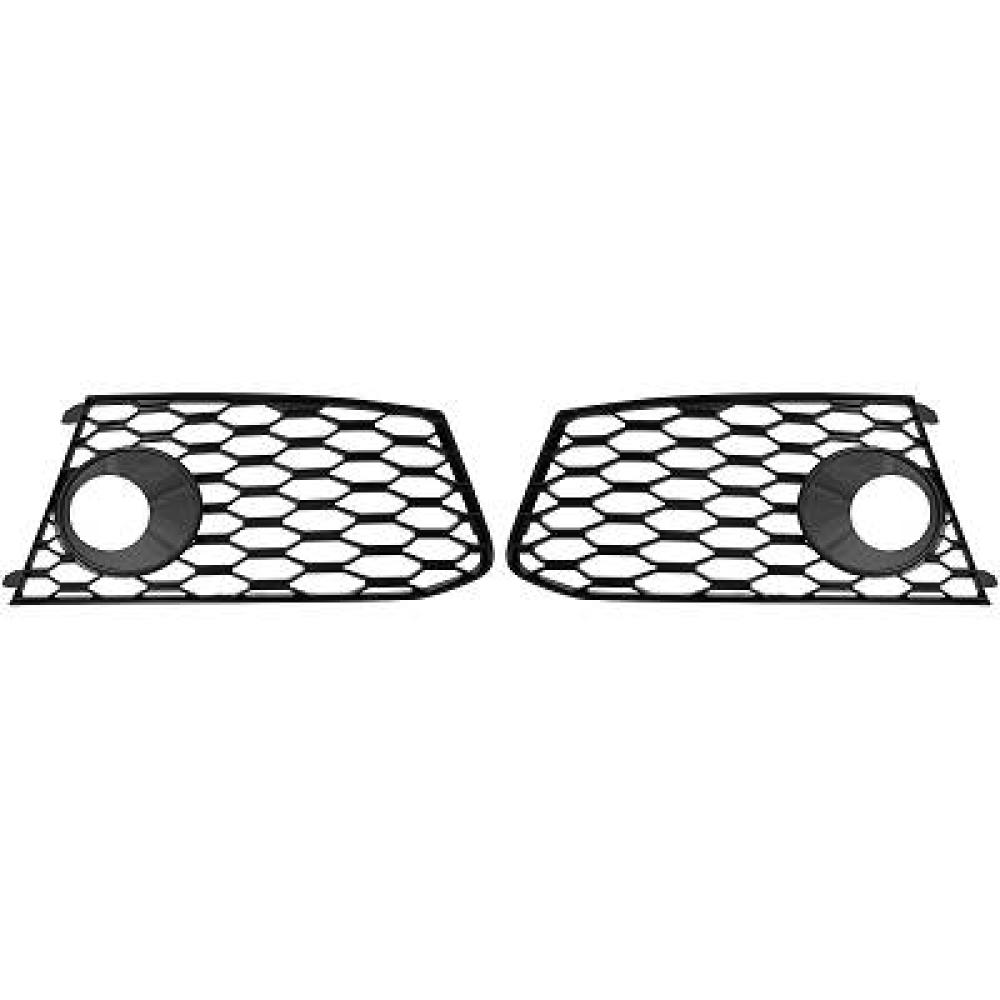 Grille de ventilation, pare-chocs pour Audi