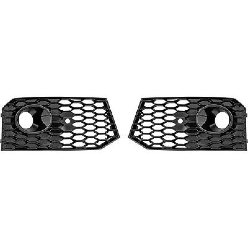 Grille de ventilation, pare-chocs pour Audi