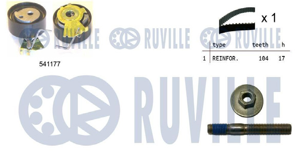 KIT DISTRI COMP POUR - Réf. zb550051 / OEM 0831.87