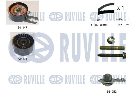 KIT DISTR+POMPE POUR - Réf. zb5500581 / OEM 0516.L5
